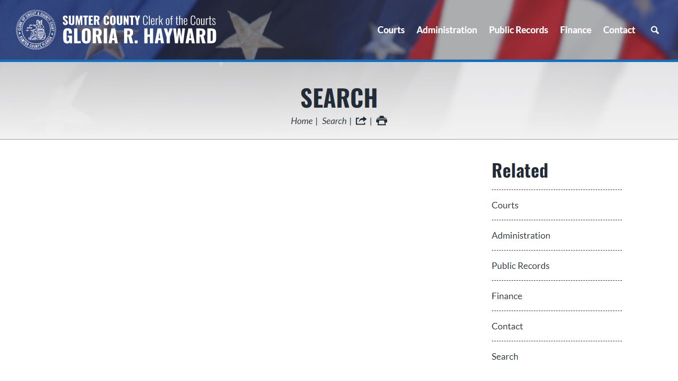 Search | Sumter County Clerk of Courts